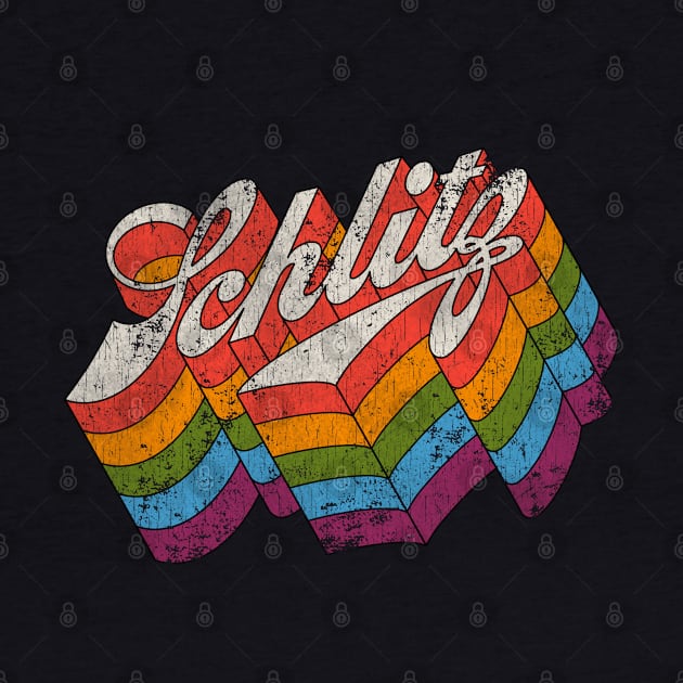 Schlitz Beer Distressed - Pride by Joyjoy